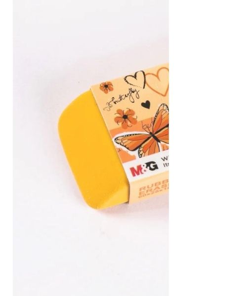 M&G Axp963G0 Jumbo Rubber Eraser - Orange