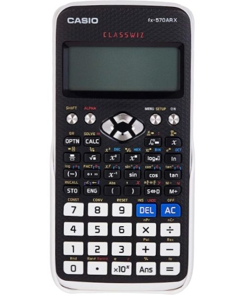 آله حاسبة علمية fx-570AR X من كاسيو - اسود