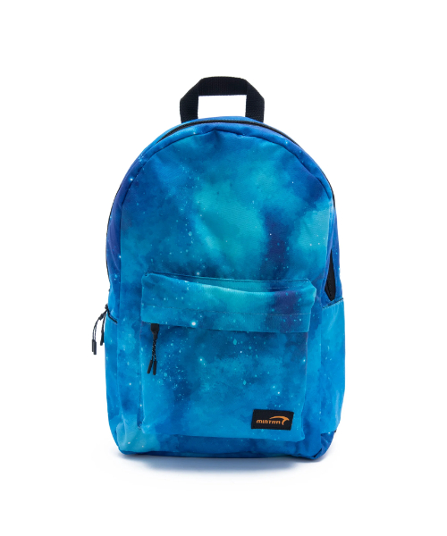 Mintra Casual Backpack Galaxy Printed For Unisex 42×30×12 Cm - Blue