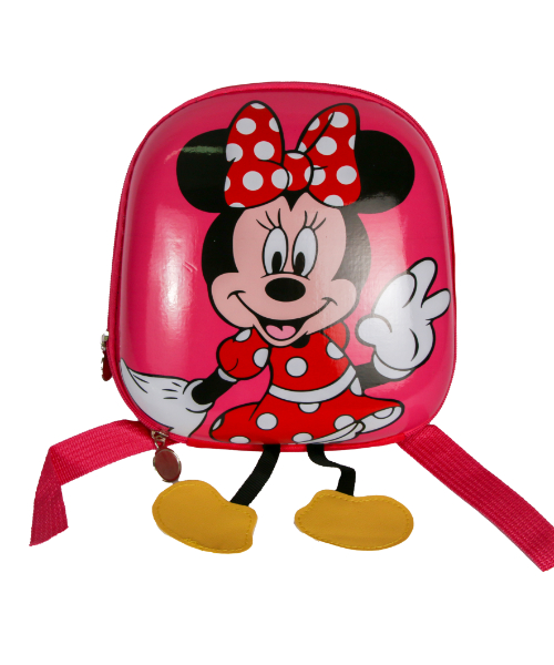 Printed Mimi School Backpack For Kids 21×25 Cm - Pink