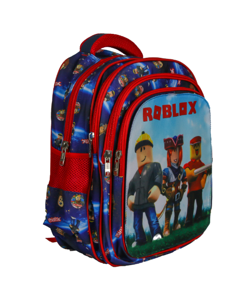 Cartoon Printed School Backpack For Kids 36×46 Cm - Red