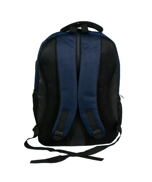 Solid Laptop Backpack For Unisex 47×37 Cm - Blue 
