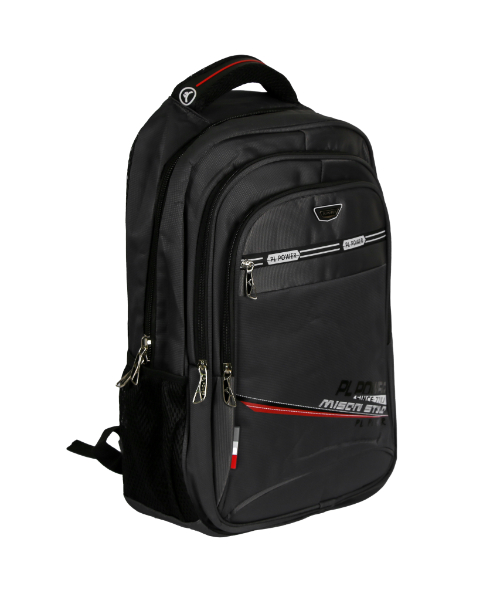 Solid Laptop Backpack For Unisex 47×37 Cm - Grey 