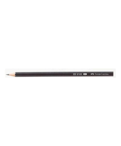 Faber Castell 2122 Pencils B 12 Pieces - Black