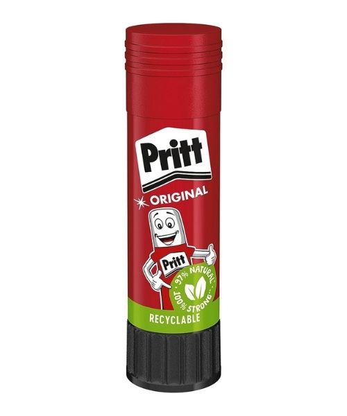 Pritt Glue Stick 22 Gm - red