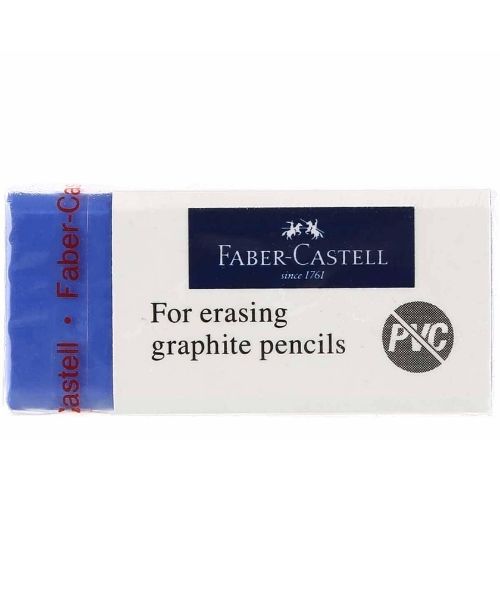 Faber Castell 187300 Small Eraser - Blue