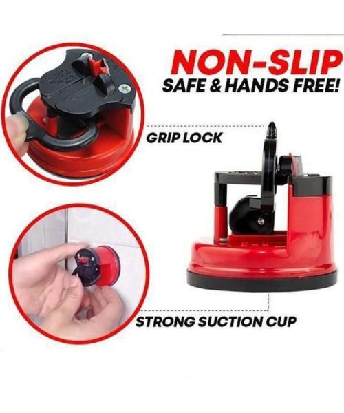 Suction Cup Mini Knife Sharpener, Safe Suction Cup Knife Sharpener