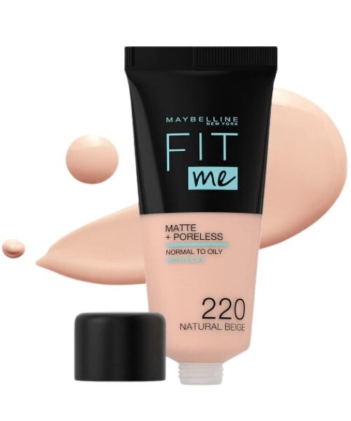 Maybelline New York Fit Me Matte Face Foundation - No 220 Natural