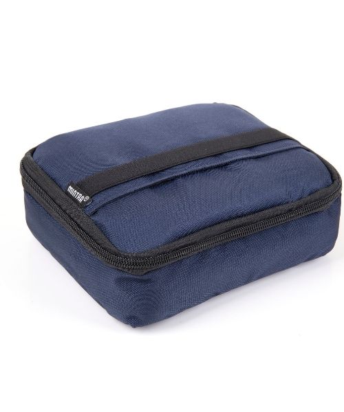 Mintra Insulated Cooler Bag With Lunch Box 1.4 Liter 2 Pieces - Navy Light Blue