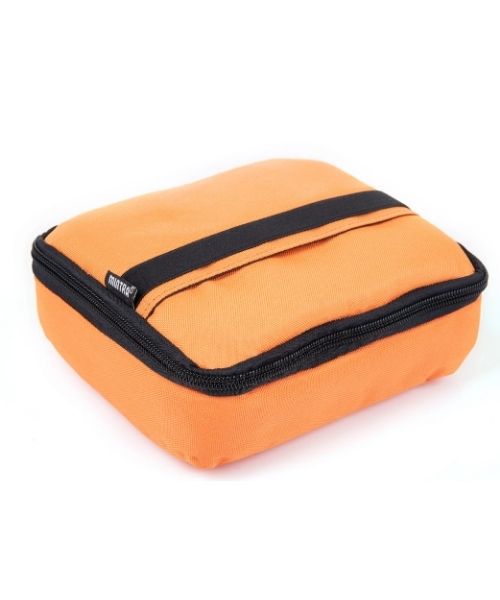 Mintra Insulated Cooler Bag With Lunch Box 1.4 Liter 2 Pieces - Orange Red