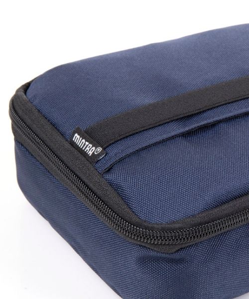 Mintra Insulated Cooler Bag With Lunch Box 1.4 Liter 2 Pieces - Navy Light Blue