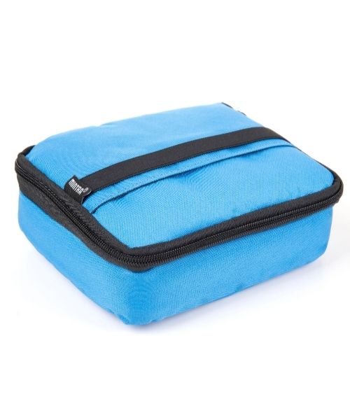 Mintra Insulated Cooler Bag With Lunch Box 1.4 Liter 2 Pieces - Light Blue