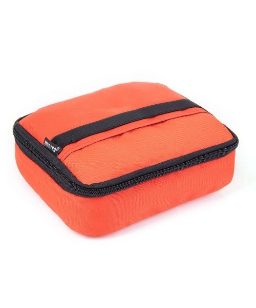 Mintra Insulated Cooler Bag With Lunch Box 1.4 Liter 2 Pieces - Dark Orange