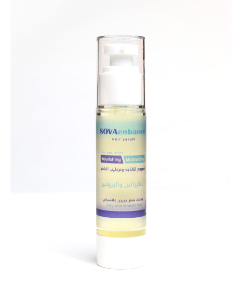 SOVAenhance Styling Serum Nourishes and Strengthens Hair with 100% Natural Ingredients - 50 ml