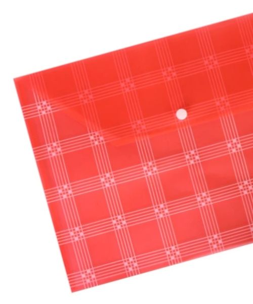 Digital File Bag With Capsule Plastic Fc - Red