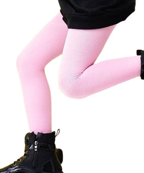 Pink wool tights sale