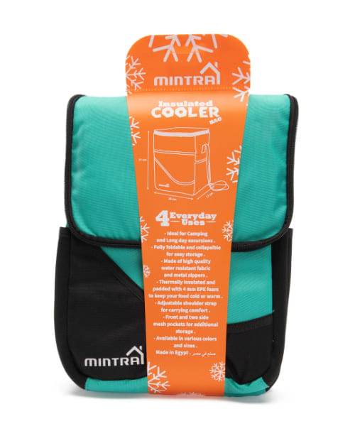 Mintra Insulated Cooler Bag Waterproof 10 Liter 30X23X16 Cm - Green