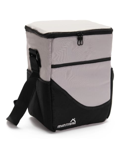 Mintra Insulated Cooler Bag Waterproof 10 Liter 30X23X16 Cm - Light Grey
