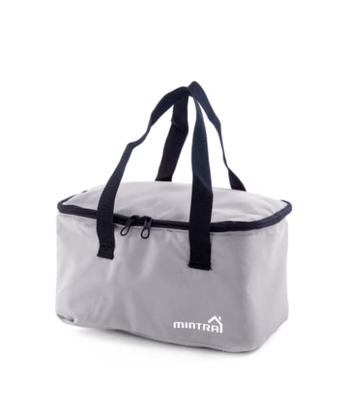 Mintra Insulated Cooler Bag Waterproof 8 Liter 26×17×16 Cm - Light Grey
