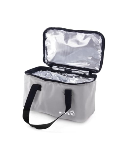 Mintra Insulated Cooler Bag Waterproof 8 Liter 26×17×16 Cm - Light Grey