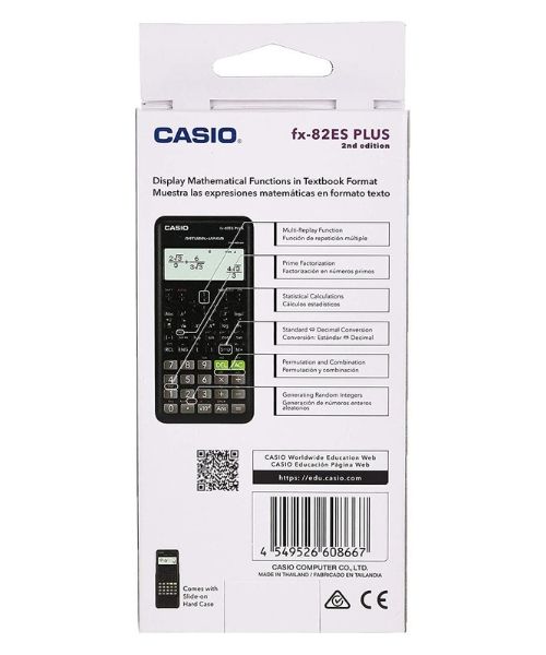 CASIO FX-82ES Plus 2nd Edition Scientific Calculator -  Scientific