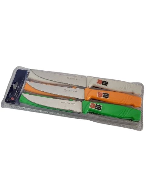 Fixwell Stainless Steel Knives (Multicolor) Pack of 2