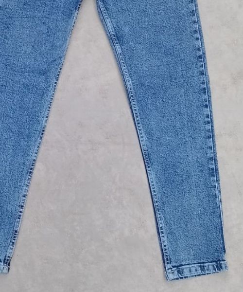 Skinny Solid Pants Jeans For Women - Light Blue