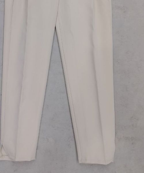 Flare Canvas Pants Solid For Women - Beige