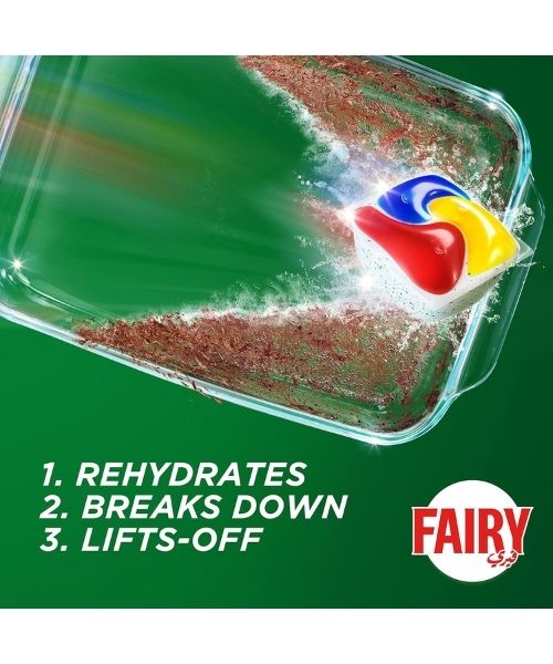 Fairy Platinum Plus Dishwasher Tablets Lemon 30 Pack