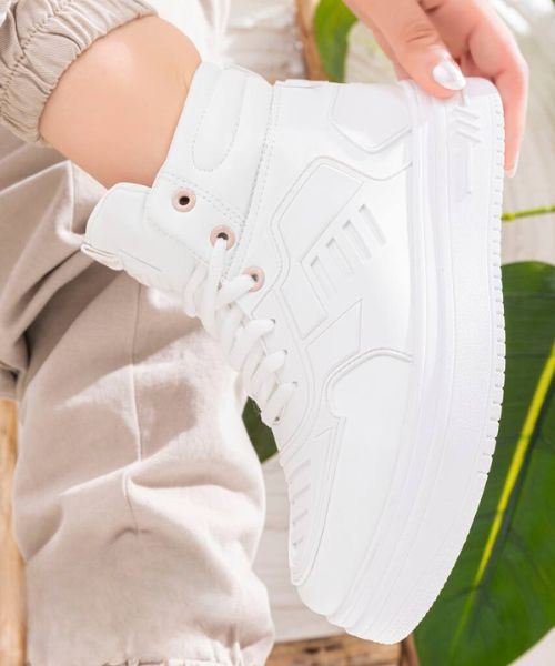 fcity.in - Kids Led Light Shoes White High Neck Sneakers / Classy Kids Kids