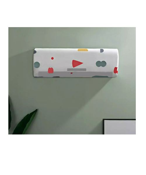Air Conditioner Waterproof Cover Printed 3 Hp 21 X 31 X 95 Cm - Multicolor
