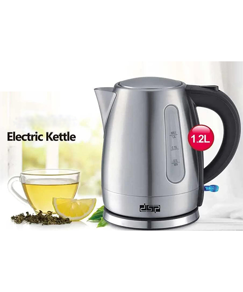 dsp 1.7l stainless steel electric kettle
