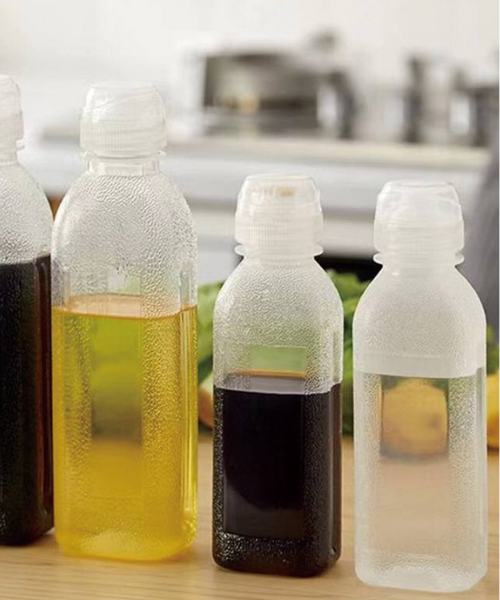 500ml Oil Bottle Kitchen Oil Spray Bottle Condiment Squeeze