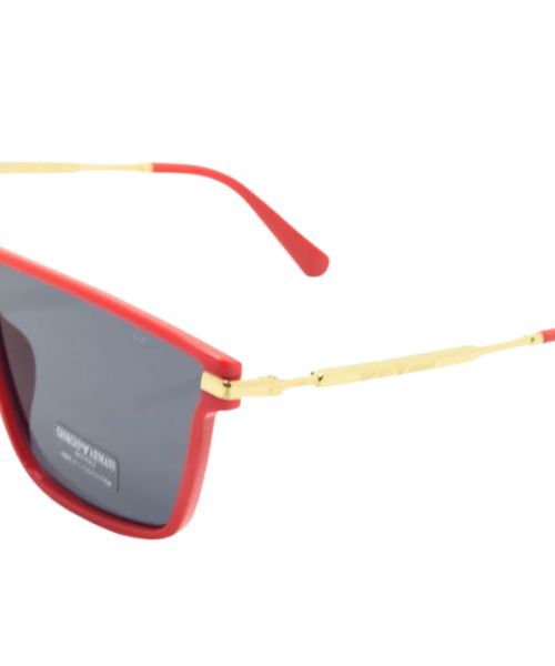 Rectangle Frame Sunglasses For Women - Red