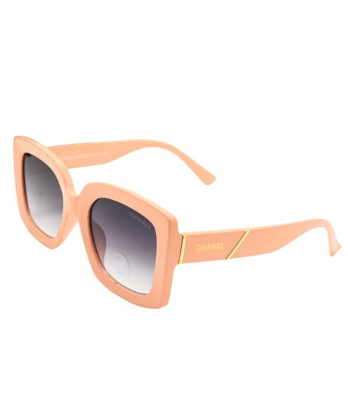 Rectangle Frame Sunglasses For Women - Orange