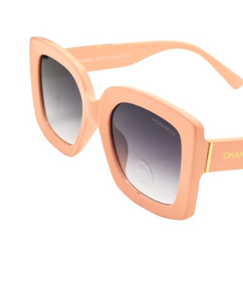 Rectangle Frame Sunglasses For Women - Orange