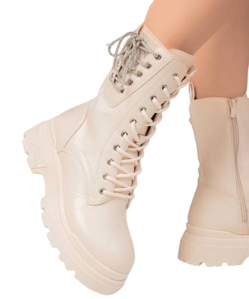 Mid heel clearance combat boots