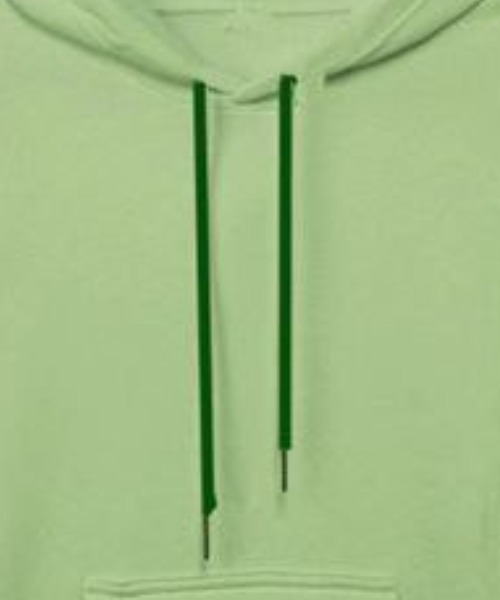 Solid Hoodie With Pockets Full Sleeve For Men - Mint Green