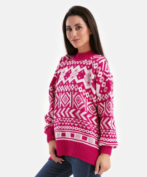 Fuchsia outlet pullover women's