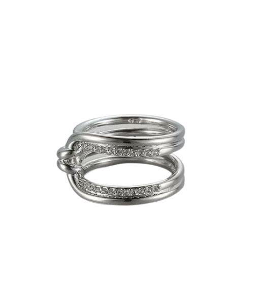 Italian Silver 925 Ring 6.15 Gram For Women - Silver
