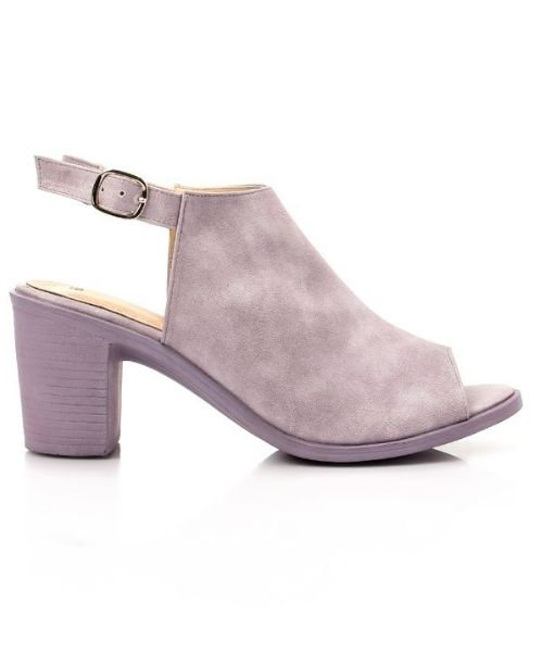 XO Style Shamoa Heel Sandal For Women - Light Purple