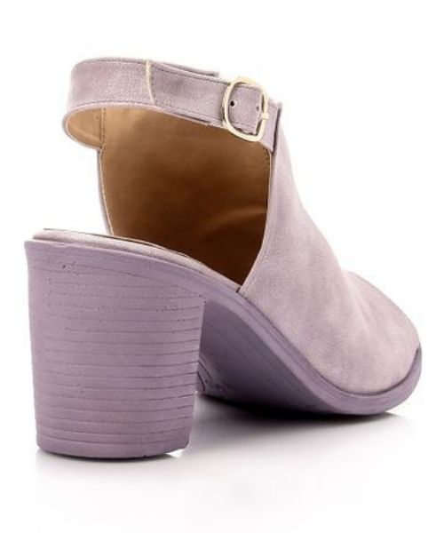 XO Style Shamoa Heel Sandal For Women - Light Purple