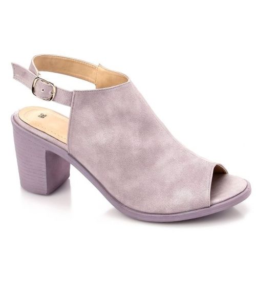 XO Style Shamoa Heel Sandal For Women - Light Purple