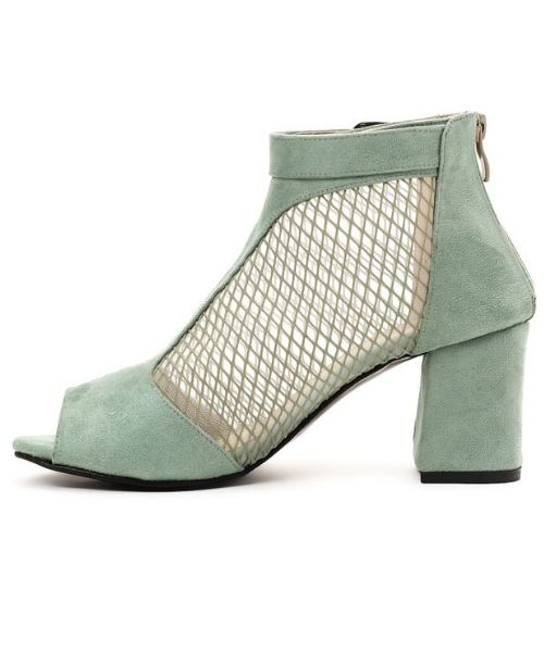 XO Style Shamoa Heel Sandal For Women - Light Green