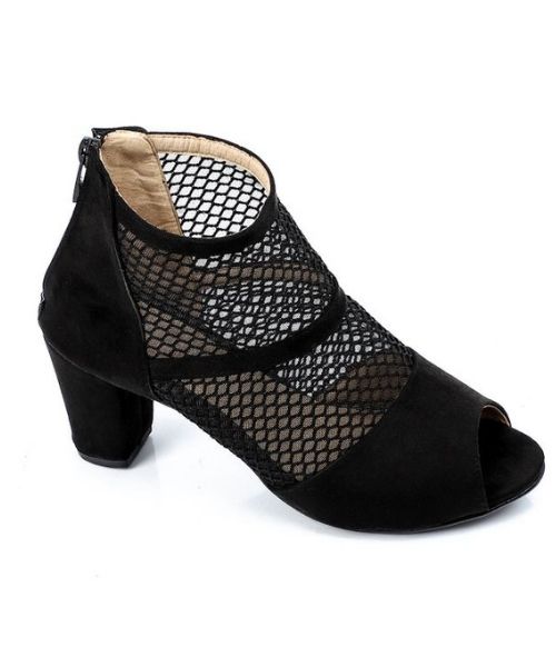 XO Style Shamoa Heels Sandal For Women - Black