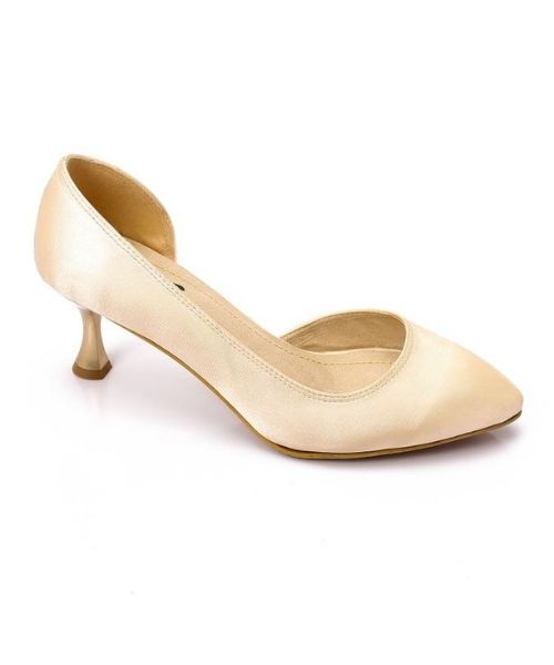 XO Style Heel Shoes For Women - Gold