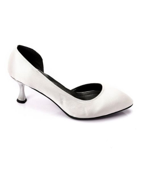 XO Style Heel Shoes For Women - Silver