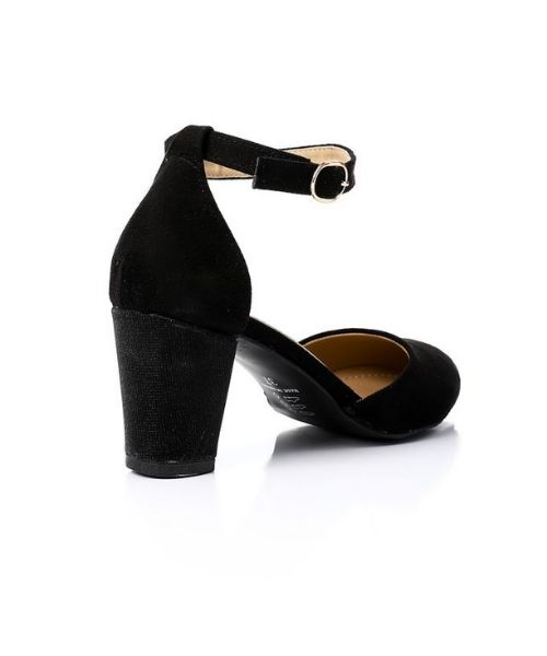 XO Style Shamoa Heel Shoes For Women - Black