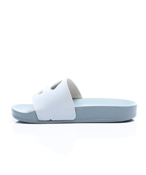 XO Style Printed Sildes Slipper Flat For Kids - Light Blue White