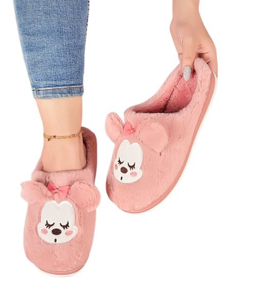 Minnie store rose slippers